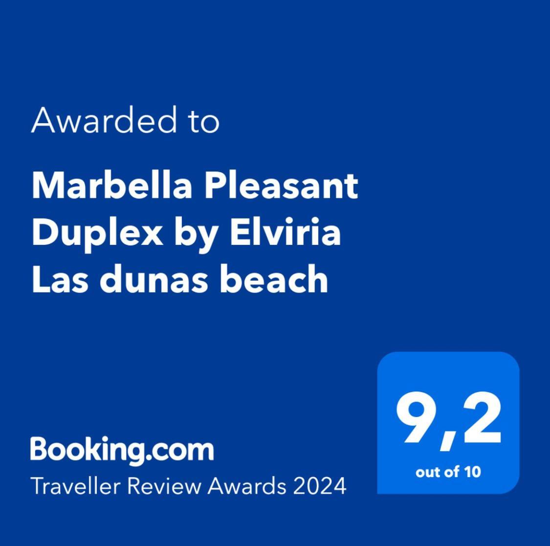 Marbella Pleasant Duplex By Elviria Las Dunas Beach 外观 照片